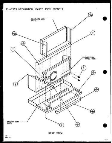 Chassis mechanical parts assy