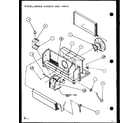 Amana 9,000BTUMODELS miscellaneous chassis assy parts diagram