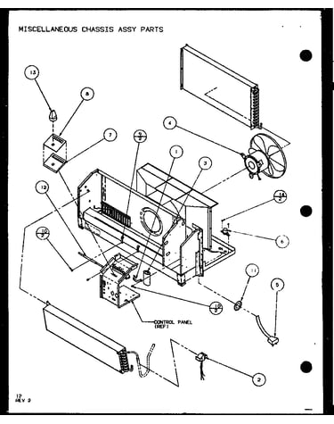 Miscellaneous chassis assy parts