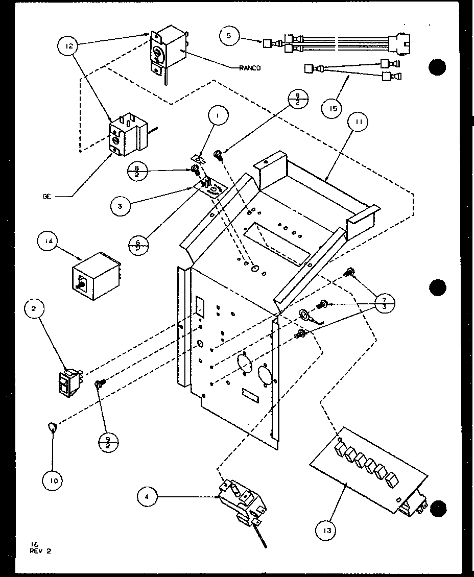 TOP CONTROL PANEL