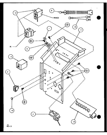 Top control panel