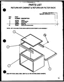 Parts list