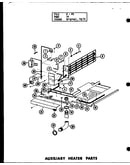 Auxiliary heater parts (d54444-1/p54444-1c) (d54444-2/p54444-2c)