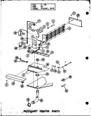 Auxiliary heater parts (d54475-1/p54475-1c) (d54444-2/p54444-2c)