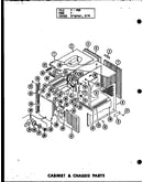 Cabinet & chassis parts (pkm2.5-1j/p54565-14c) (pkm3-1h/p54565-17c)