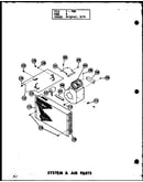 System & air parts (pkm2.5-1j/p54565-14c) (pkm3-1h/p54565-17c)
