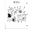 Amana PK3-1H/P55196-19C blower assembly diagram