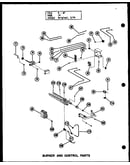 Burner and control parts (gc-65de-2/p96331-2f) (gc-80de-3/p96331-4f) (gc-105de-3/p96331-7f)