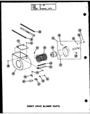Direct drive blower parts (gh-65de/p96324-1f) (gh-80de/p96324-4f) (gh-105de/p96324-8f) (gh-120de/p96324-12f) (gh-140de/p96324-16f)