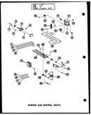 Burner and control parts (gh-65de-2/p96324-2f) (gh-80de-3/p96324-6f) (gh-80de-4/p96324-22f) (gh-105de-3/p96324-10f) (gh-120de-4/p96324-14f) (gh-120de-5/p96324-23f) (gh-140de-4/p96324-18f) (ghm-80de-4/p96324-24f) (ghm-120de-5/p96324-25f)