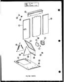 Filter parts (gc65df-2/p96331-12f) (gc80df/p96331-13f) (gc80df-3/p96331-14f) (gc105df/p96331-15f) (gc105df-3/p96331-16f) (gc120df/p96331-17f) (gc120df-3.5/p96331-18f) (gc140df-4/p96331-19f)