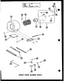 Direct drive blower parts (gc65df-2/p96331-12f) (gc80df/p96331-13f) (gc80df-3/p96331-14f) (gc105df/p96331-15f) (gc105df-3/p96331-16f) (gc120df/p96331-17f) (gc120df-3.5/p96331-18f) (gc140df-4/p96331-19f)