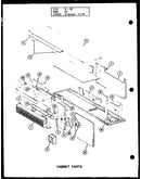 Cabinet parts (gs80de-r3/p96362-1f) (gs100de-r4/p96362-2f) (gs120de-r4/p96362-3f) (gs140de-r5/p96362-4f)