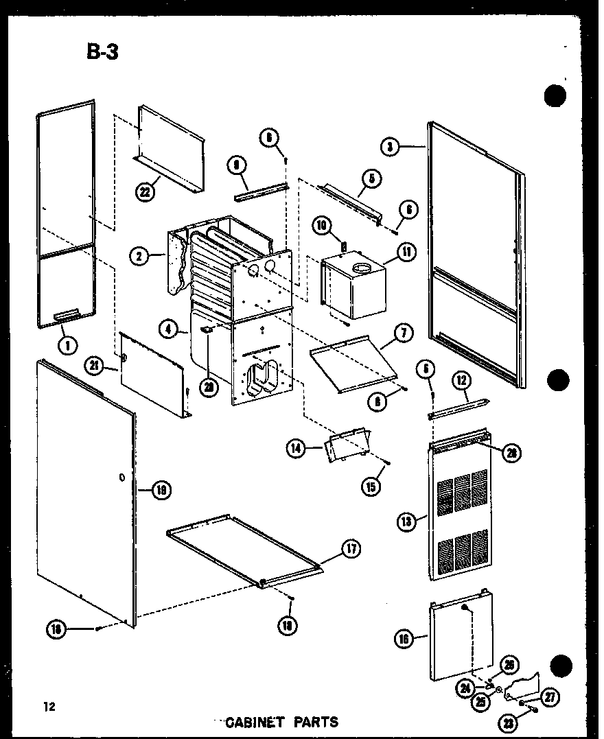 CABINET PARTS (GH65DJ/P96454-1F) (GH65DJ/P96454-19F) (GH80DJ-4/P96454-23F) (GH80DJ/P96454-2F) (GH80DJ-2/P96454-3F) (GH80DJ-3/P96454-4F)