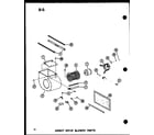 Amana GH80DJ-3/P96454-4F direct drive blower parts (gh65dj/p96454-1f) (gh65dj/p96454-19f) (gh80dj-4/p96454-23f) (gh80dj/p96454-2f) (gh80dj-2/p96454-3f) (gh80dj-3/p96454-4f) diagram