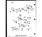 Amana GH65DJ/P96454-19F burner and control parts (gh65dj/p96454-1f) (gh65dj/p96454-19f) (gh80dj-4/p96454-23f) (gh80dj/p96454-2f) (gh80dj-2/p96454-3f) (gh80dj-3/p96454-4f) diagram