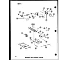 Amana GH140DJ/P96454-13F burner and control parts (gh80dj/p96454-20f) (gh80dj-2/p96454-21f) (gh80dj-3/p96454-22f) (gh80dj-4/p96454-5f) (gh105dj/p96454-6f) (gh105dj-3/p96454-7f) diagram