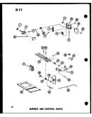 Burner and control parts (gh80dj/p96454-20f) (gh80dj-2/p96454-21f) (gh80dj-3/p96454-22f) (gh80dj-4/p96454-5f) (gh105dj/p96454-6f) (gh105dj-3/p96454-7f)