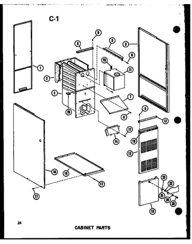 Cabinet parts (gh105dj/p96454-24f) (gh105dj-3/p96454-25f) (gh105dj-r3/p96454-8f) (gh105j-r3/p96454-26f) (gh120de-5/p96294-23f) (gh120dj/p96454-9f)