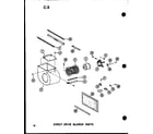 Amana GH80DJ-3/P96454-4F direct drive blower parts (gh105dj/p96454-24f) (gh105dj-3/p96454-25f) (gh120de-5/p96294-23f) (gh120dj/p96454-9f) diagram