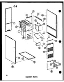 Cabinet parts (gh120dj-4/p96454-10f) (gh120dj-5/p96454-11f) (gh120dj/p96454-27f) (gh120dj-4/p96454-28f) (gh120dj-5/p96454-29f) (gh120j-r3/p96454-12f)