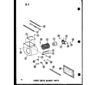 Amana GH105J-R3/P96454-26F direct drive blower parts diagram