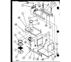 Amana GUD070C40A/P1115009F gas burners and manifold diagram