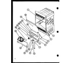 Amana GC75-3/P69589-2F gas burners and manifold diagram