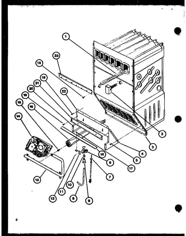 Gas burners and manifold
