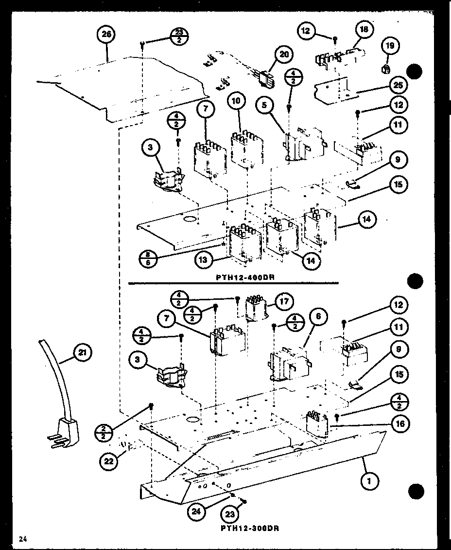 (pth12300dr/p9913619r) (pth12400dr/p9913622r)