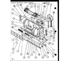 Amana PTH12300E/P9806829R chassis mechanical parts assembly (pth07300e/p9806801r) (pth07400e/p9806901r) (pth07300ec/p9811801r) (pth07400ec/p9872301r) diagram