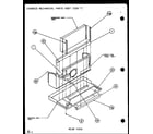 Amana PTH07300EC/P9811801R chassis mechanical parts assy (pth07300e/p9806801r) (pth07400e/p9806901r) (pth07300ec/p9811801r) (pth07400ec/p9872301r) diagram