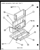 Chassis mechanical parts assy (pth07300e/p9806801r) (pth07400e/p9806901r) (pth07300ec/p9811801r) (pth07400ec/p9872301r)