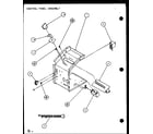 Amana PTH07300EC/P9811801R control panel assembly (pth07300e/p9806801r) (pth07400e/p9806901r) (pth07300ec/p9811801r) (pth07400ec/p9872301r) diagram