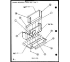 Amana PTH09300EC/P9811808R chassis mechanical parts assy (pth09300e/p9806808r) (pth09400e/p9806908r) (pth09300ec/p9811808r) (pth09400ec/p9872308r) diagram