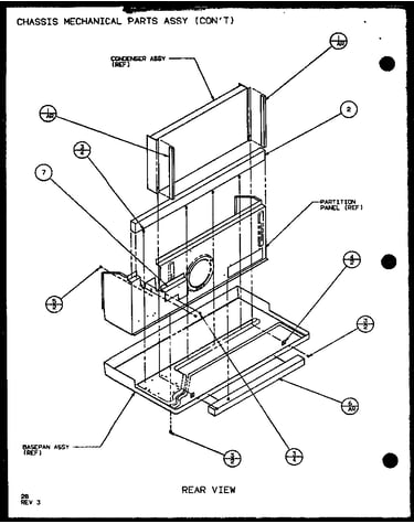 Chassis mechanical parts assy (pth09300e/p9806808r) (pth09400e/p9806908r) (pth09300ec/p9811808r) (pth09400ec/p9872308r)