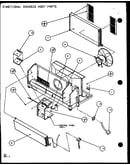 Functional chassis assy parts (pth09300e/p9806808r) (pth09400e/p9806908r) (pth09300ec/p9811808r) (pth09400ec/p9872308r)