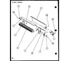 Amana PTH09300F/P1102601R blower assembly (pth09300e/p9806808r) (pth09400e/p9806908r) (pth09300ec/p9811808r) (pth09400ec/p9872308r) diagram