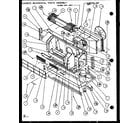 Amana PTH12300E/P9806815R chassis mechanical parts assembly (pth09300f/p1102601r) (pth09400f/p1102701r) (pth09300fc/p1103001r) (pth09400fc/p1103101r) diagram