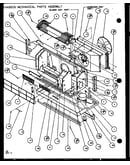 Chassis mechanical parts assembly (pth09300f/p1102601r) (pth09400f/p1102701r) (pth09300fc/p1103001r) (pth09400fc/p1103101r)