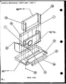 Chassis mechanical parts assy (pth09300f/p1102601r) (pth09400f/p1102701r) (pth09300fc/p1103001r) (pth09400fc/p1103101r)