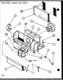Functional chassis assy parts (pth09300f/p1102601r) (pth09400f/p1102701r) (pth09300fc/p1103001r) (pth09400fc/p1103101r)