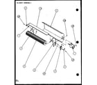 Amana PTH09400F/P1102701R blower assembly (pth09300f/p1102601r) (pth09400f/p1102701r) (pth09300fc/p1103001r) (pth09400fc/p1103101r) diagram