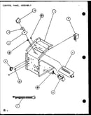 Control panel assembly (pth09300f/p1102601r) (pth09400f/p1102701r) (pth09300fc/p1103001r) (pth09400fc/p1103101r)