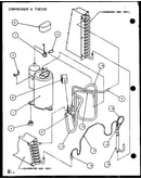 Compressor & tubing (pth09300f/p1102601r) (pth09400f/p1102701r) (pth09300fc/p1103001r) (pth09400fc/p1103101r)