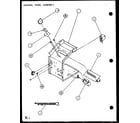 Amana PTH09400F/P1102701R control panel assembly (pth12300e/p9806815r) (pth12400e/p9806915r) (pth12300ec/p9811815r) (pth12400ec/p9872315r) diagram