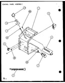 Control panel assembly (pth12300e/p9806815r) (pth12400e/p9806915r) (pth12300ec/p9811815r) (pth12400ec/p9872315r)