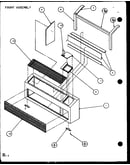 Front assembly (pth12300e/p9806829r) (pth12400e/p9806929r) (pth12300ec/p9811829r) (pth12400ec/p9872329r)