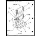 Amana PTH07300EC/P9811801R chassis mechanical parts assy (pth12300e/p9806829r) (pth12400e/p9806929r) (pth12300ec/p9811829r) (pth12400ec/p9872329r) diagram