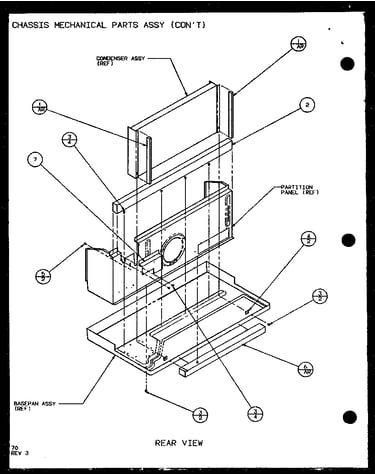 Chassis mechanical parts assy (pth12300e/p9806829r) (pth12400e/p9806929r) (pth12300ec/p9811829r) (pth12400ec/p9872329r)